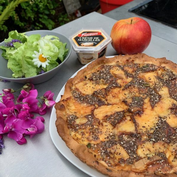 recette tarte maroilles
