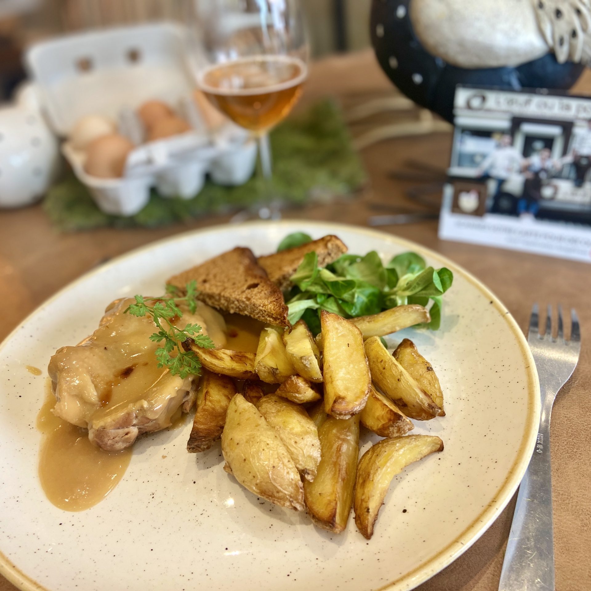 Carbonnade de volaille L’Oeuf ou la Poule 2