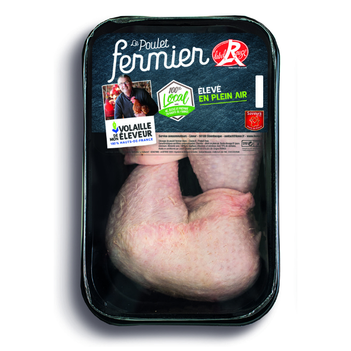Cuisses de poulet fermier Label Rouge