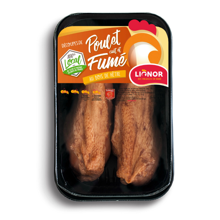 Filets de poulet fumés – Lionor
