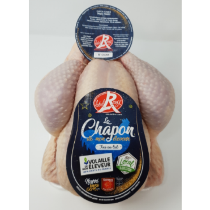 Chapon fermier Label rouge