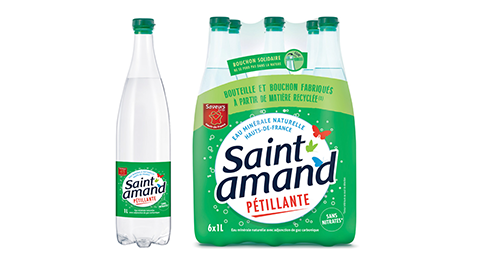Eau minérale pétillante St-Amand