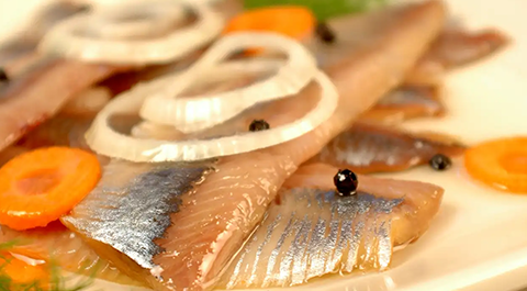 Filets de harengs doux sous vide