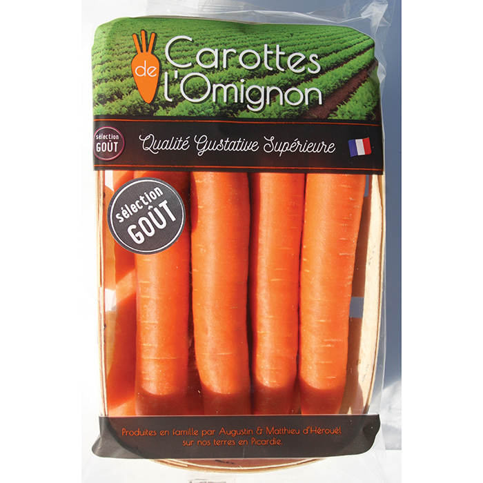 Carotte gustative barquette 1kg