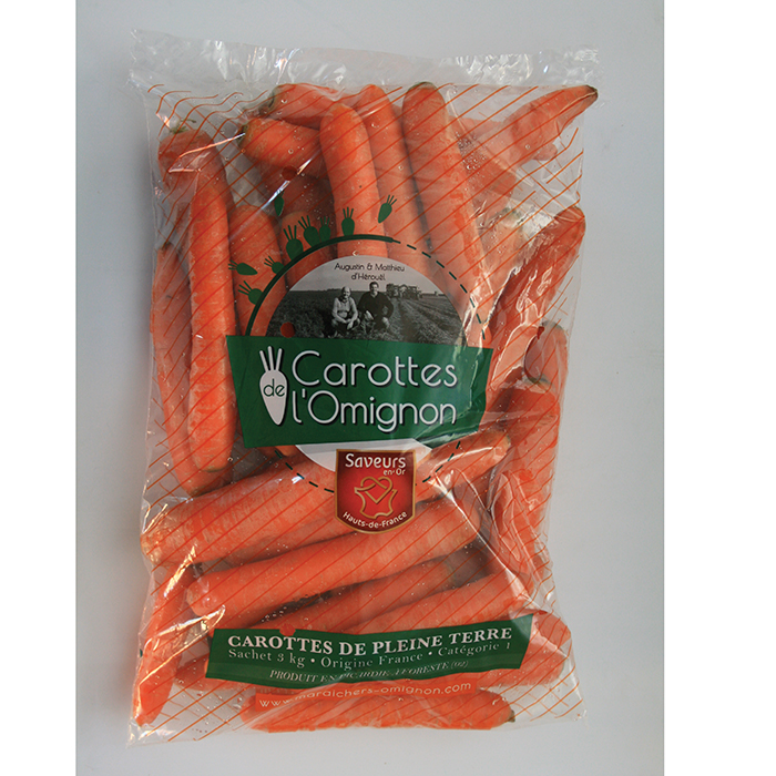 Carotte gustative sachet 3 kg