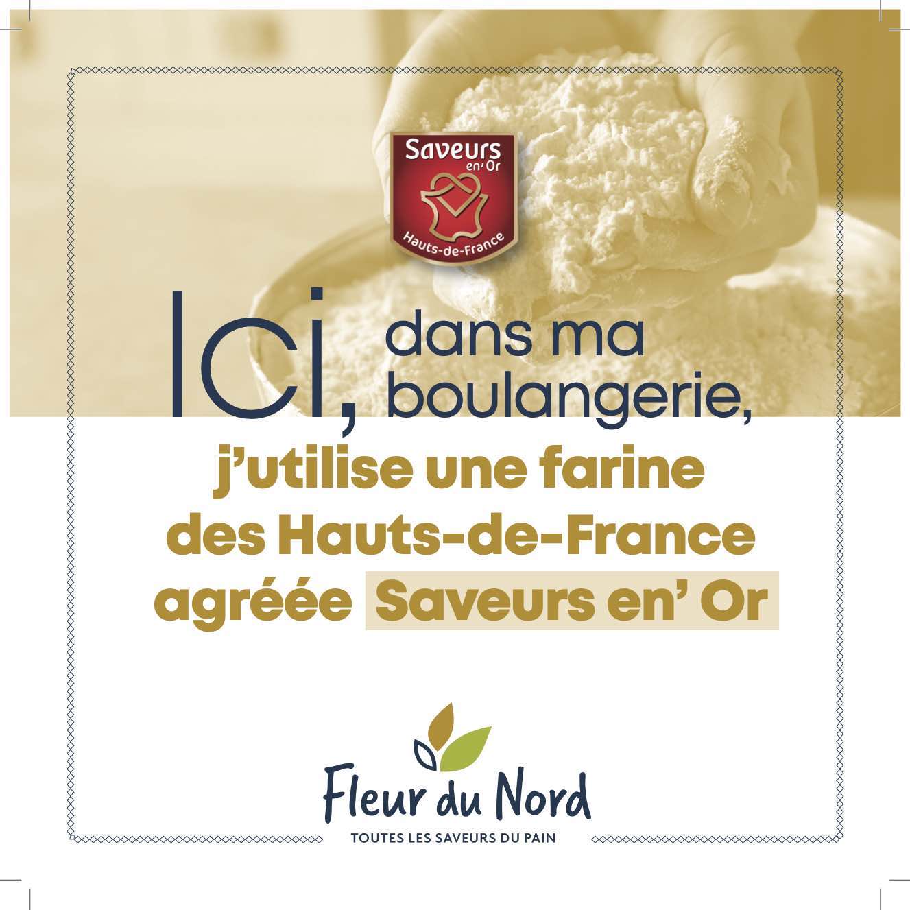 Fleur du Nord, une nouvelle farine Saveurs en’Or  