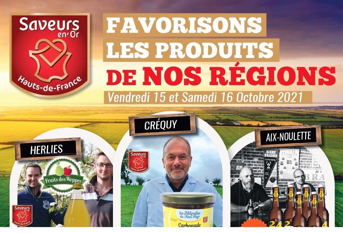 E.Leclerc favorise les produits régionaux dans ses magasins d&rsquo;Arras, Dainville et St-Nicolas