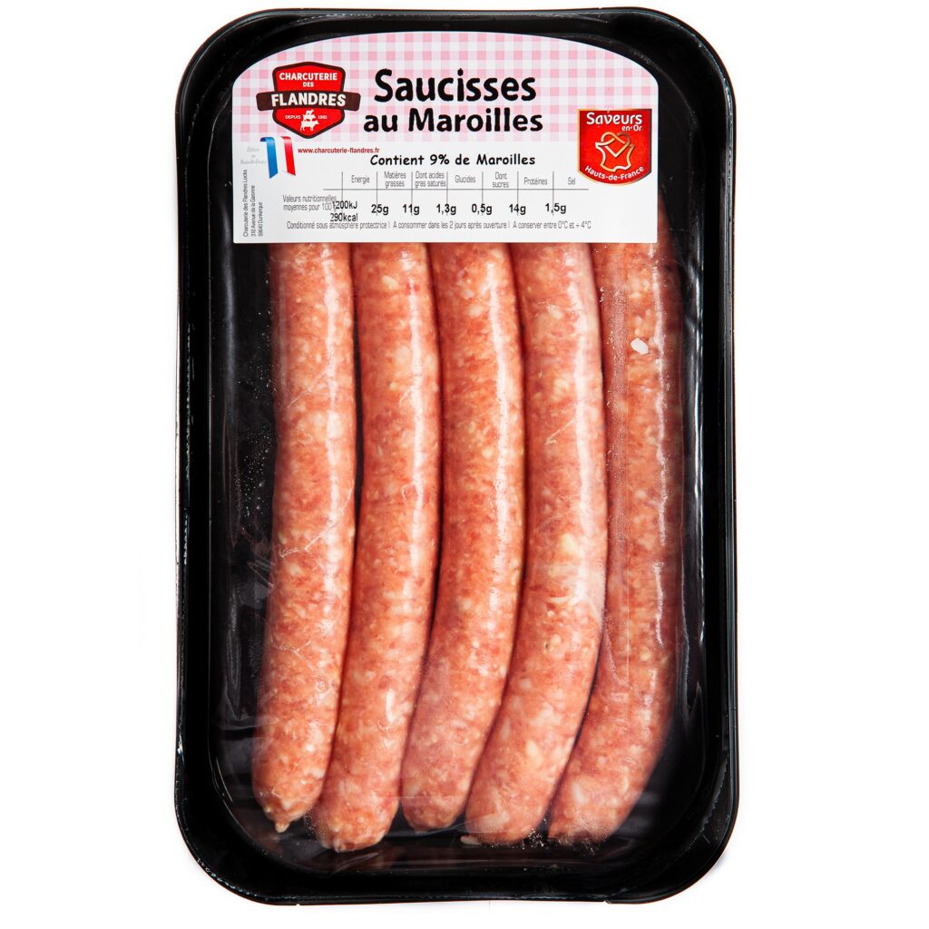 Saucisses au Maroilles