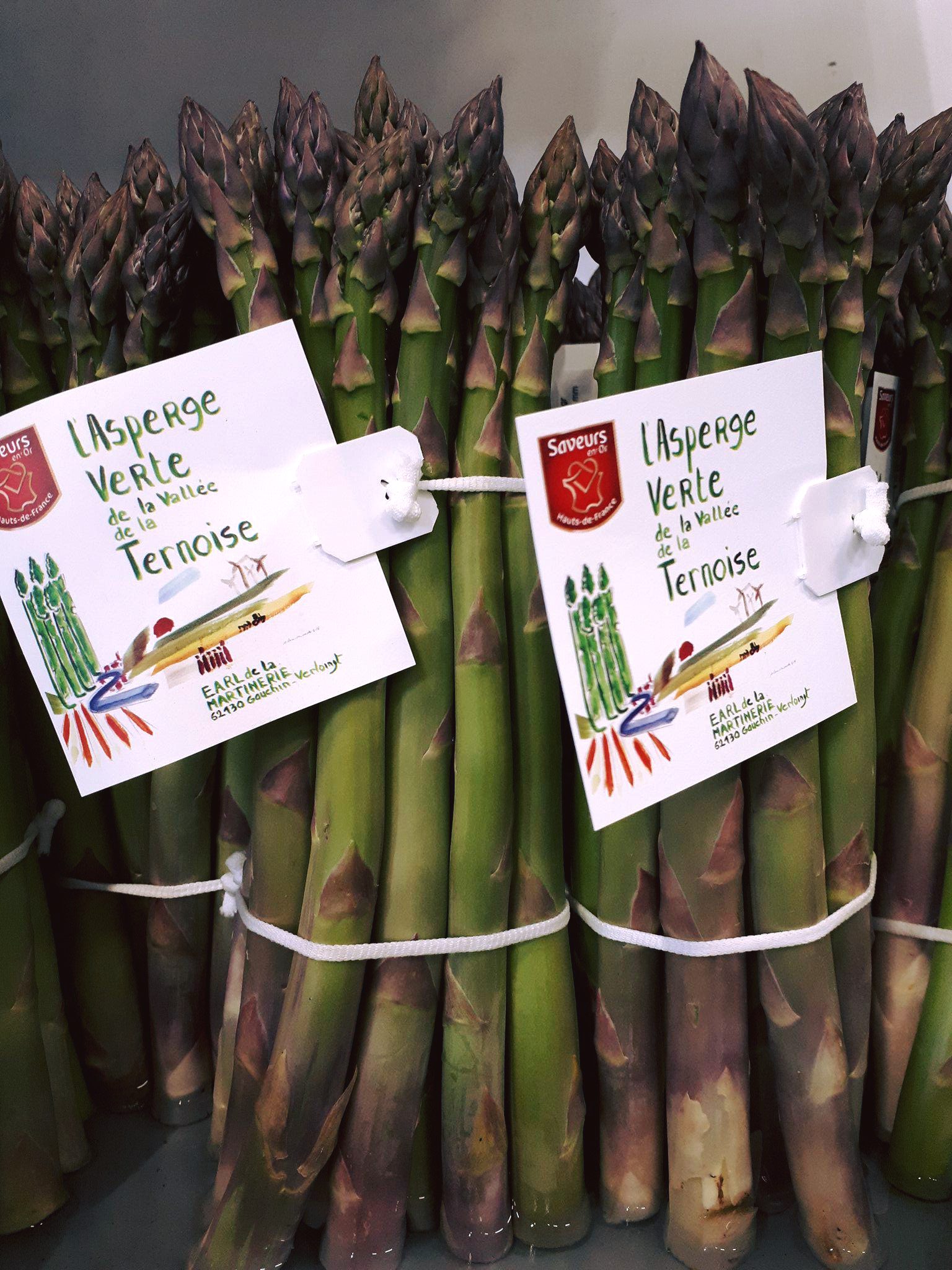Asperges vertes de la Vallée de la Ternoise