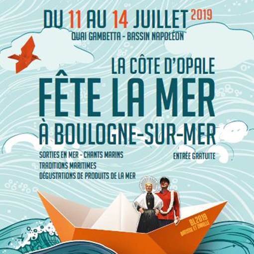 Retrouvez-nous aux fêtes de la mer [11 au 14 juillet 2019]