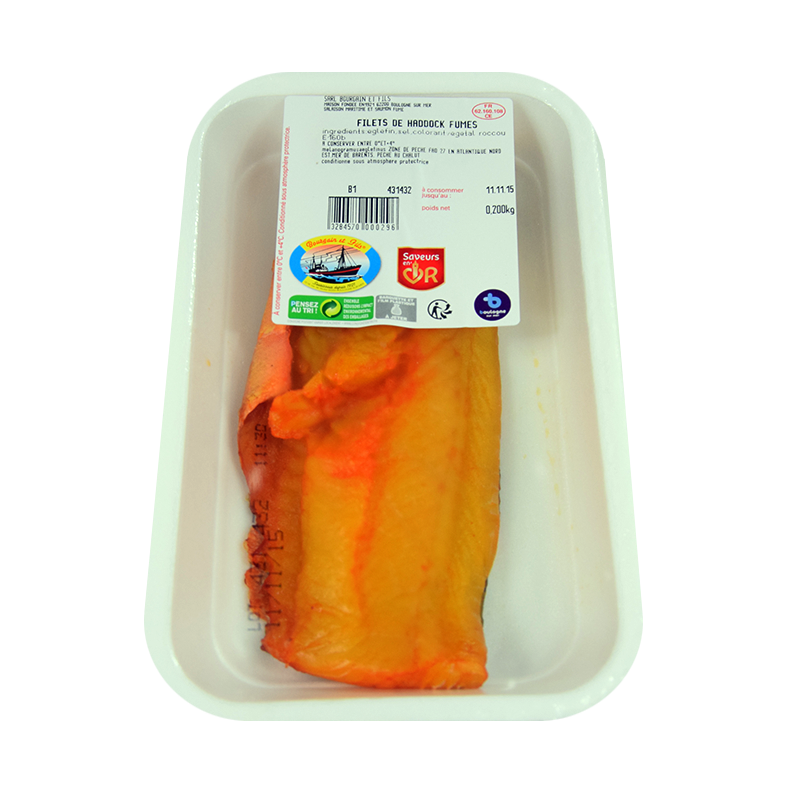 Filets de haddock fumés