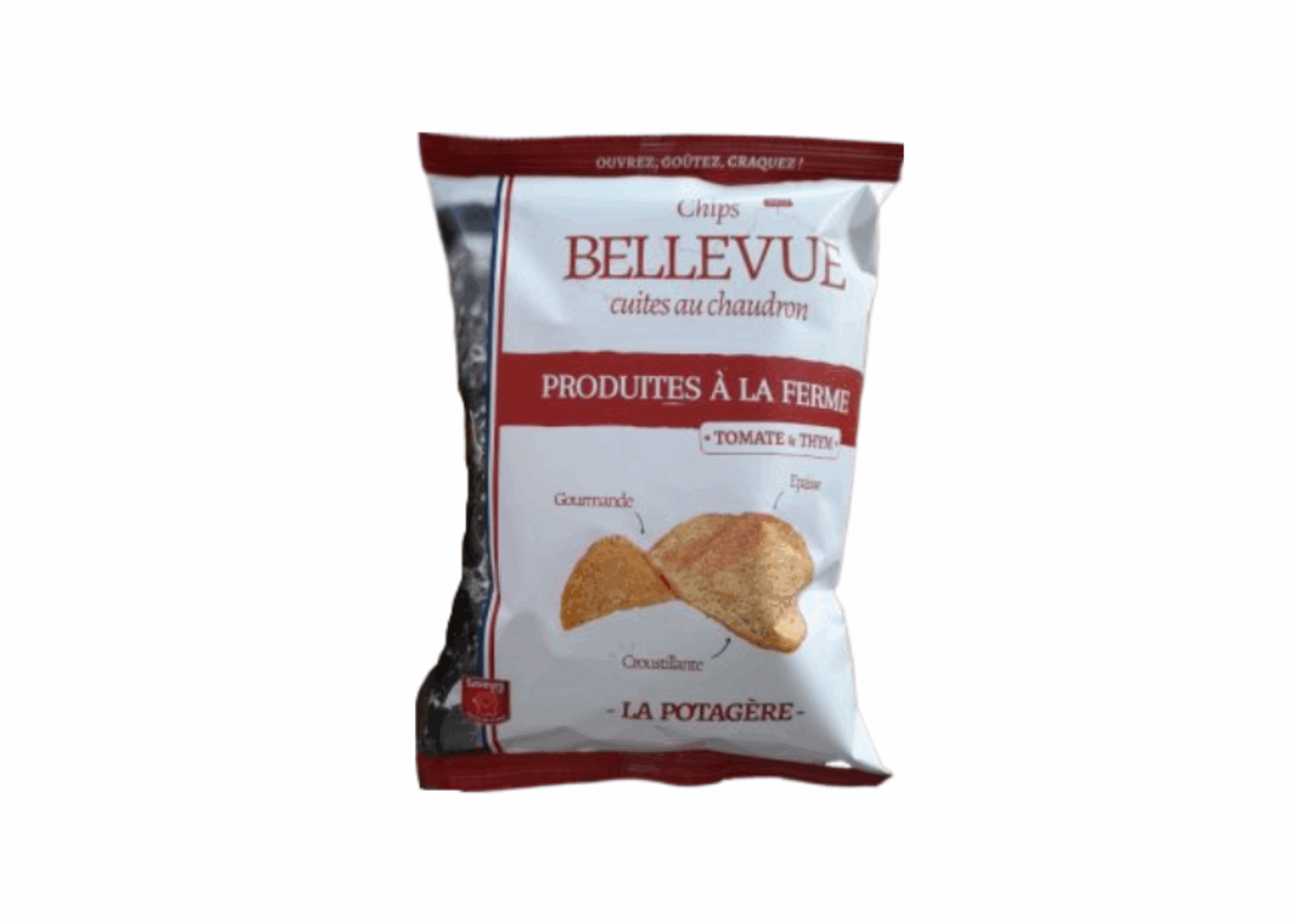 La Potagère – Chips à la tomate et thym