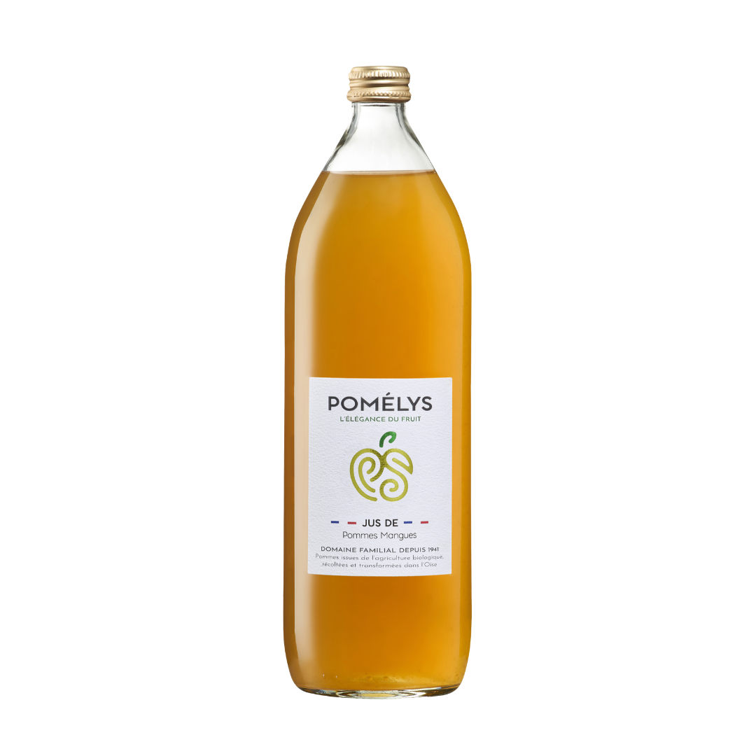 Jus de pommes mangues