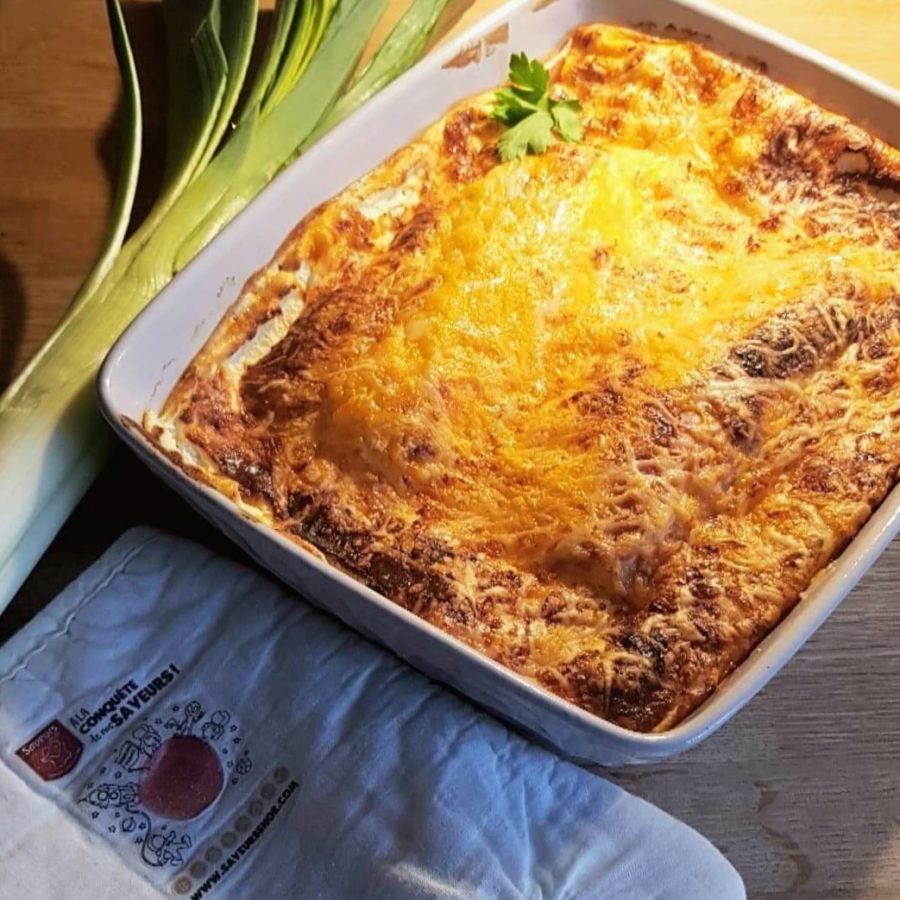 Gratin de poireaux Gratin de poireaux
