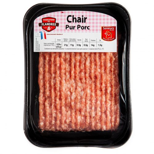 Chair pur Porc 500gr